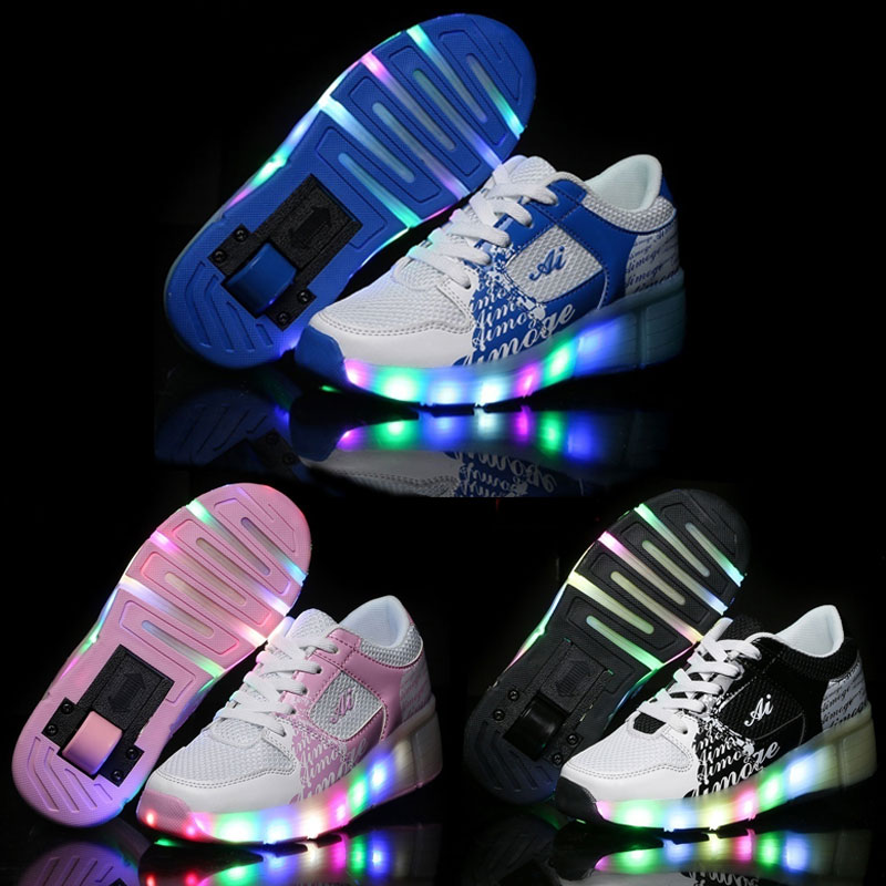 roller shoes with lights